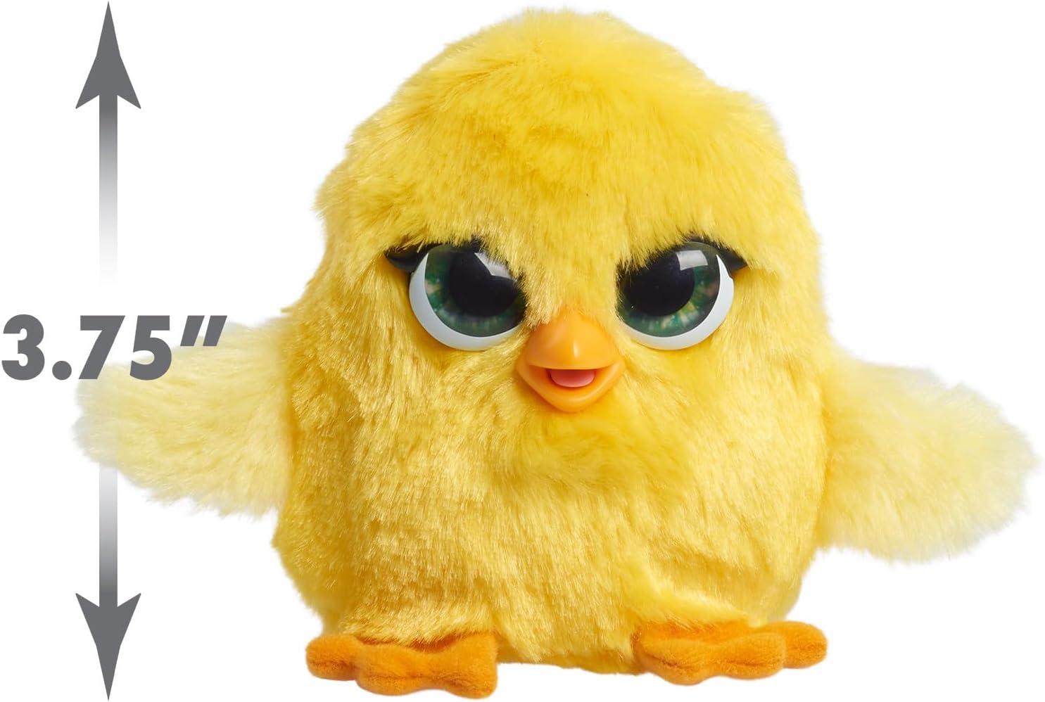 image:imageFurReal FuzzALots Chick Interactive Toy 375inch Realistic Plush with Over 25 Sounds and Reactions Easter Basket Fillers Gifts Presents Kids Toys for Ages 4 Up by Just Play