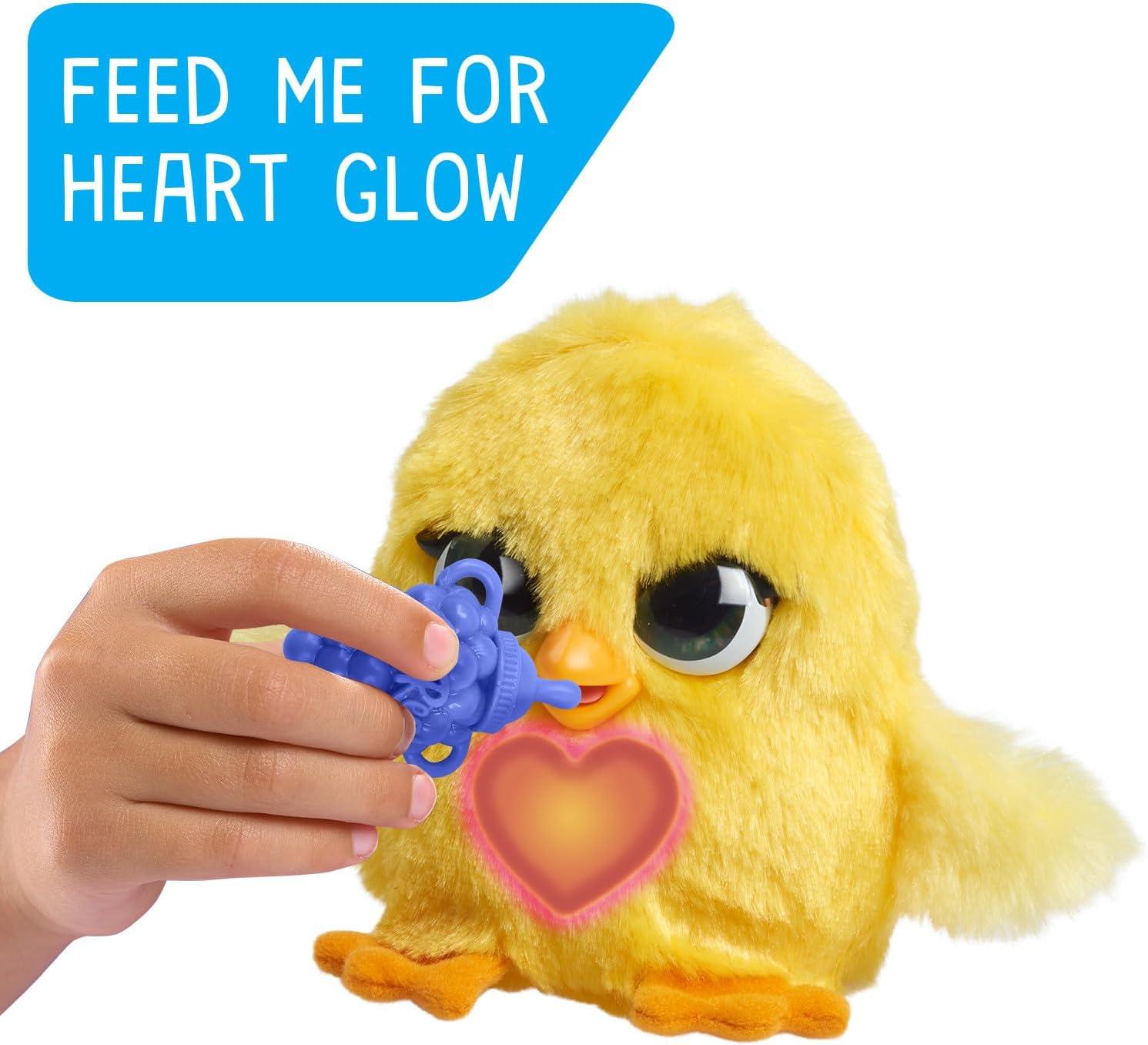 image:imageFurReal FuzzALots Chick Interactive Toy 375inch Realistic Plush with Over 25 Sounds and Reactions Easter Basket Fillers Gifts Presents Kids Toys for Ages 4 Up by Just Play