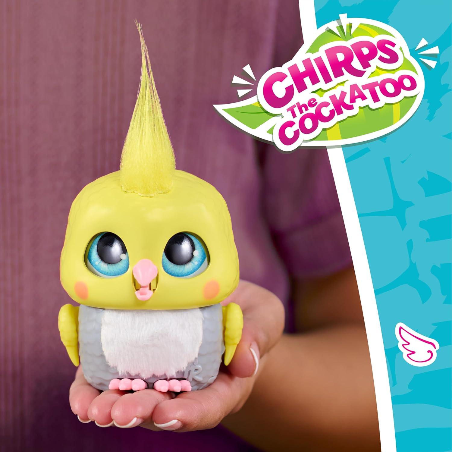 image:imageFurReal Handfuls Chirps The Cockatoo 35 Inch Interactive Toy for Boys and Girls Ages 4 and Up