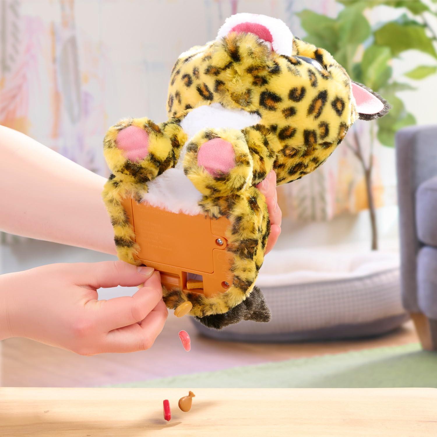 image:imageFurReal Lil Wilds Lolly The Leopard Interactive 8inch Plush Stuffed Animal with Over 35 Sounds and Reactions 6Pieces Kids Toys for Ages 4 Up by Just Play