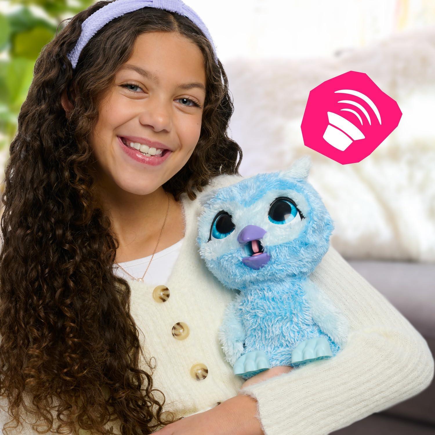 image:imageFurReal Lil Wilds Owlen The Owl Interactive Toy with Sounds 6Pieces Kids Toys for Ages 4 Up by Just Play