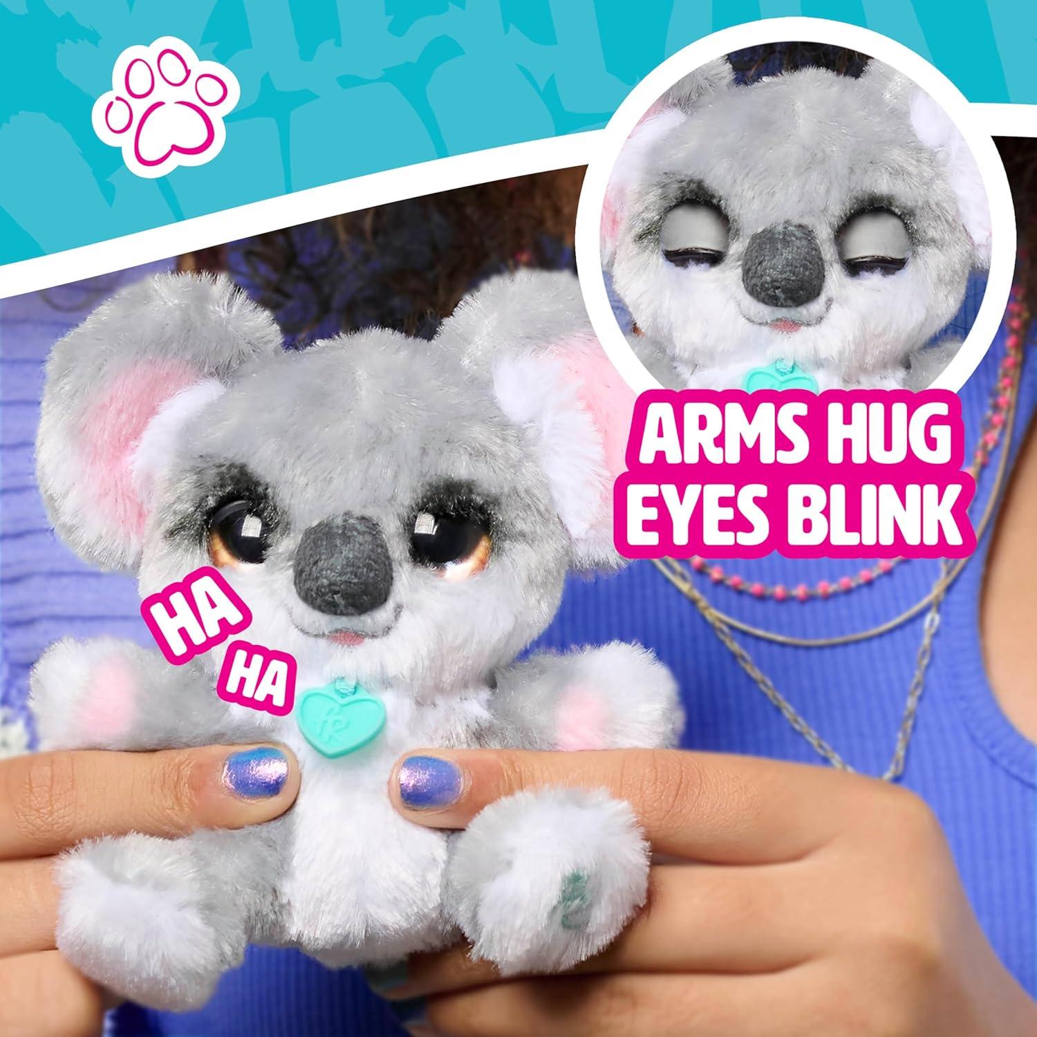 image:imageFurReal My Minis Little Hugs Koala 45inch Interactive Plush Soft Stuffed Animal Easter Basket Fillers Gifts Presents Kids Toys for Ages 4 Up by Just Play