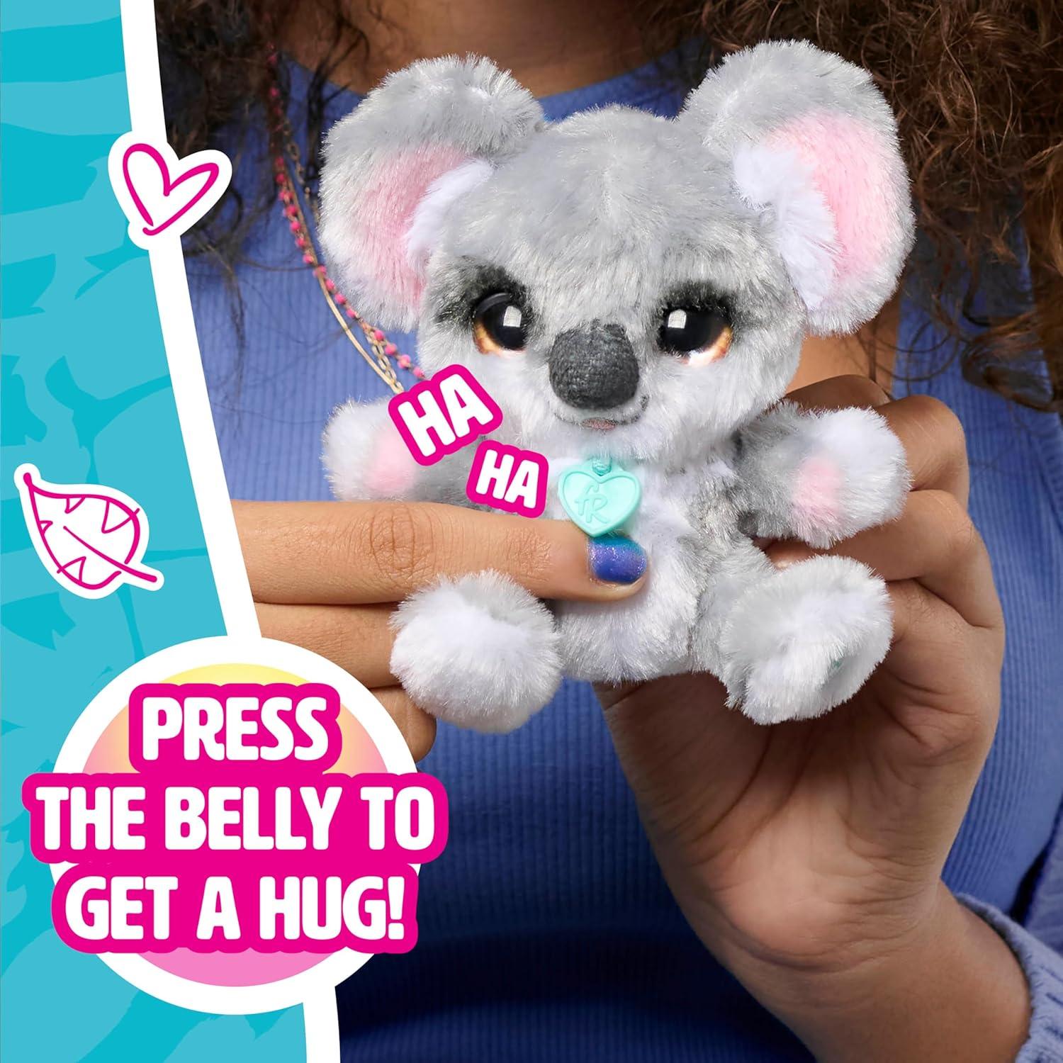 image:imageFurReal My Minis Little Hugs Koala 45inch Interactive Plush Soft Stuffed Animal Easter Basket Fillers Gifts Presents Kids Toys for Ages 4 Up by Just Play