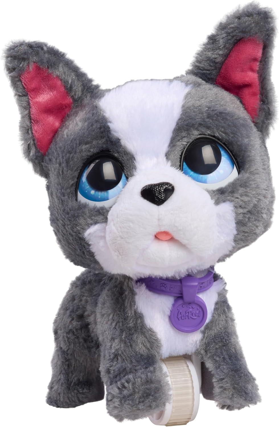 image:imageFurReal WalkALots French Bulldog 8 Inch Tall Interactive Toy Dog for Boys and Girls Ages 4 and Up by Just Play