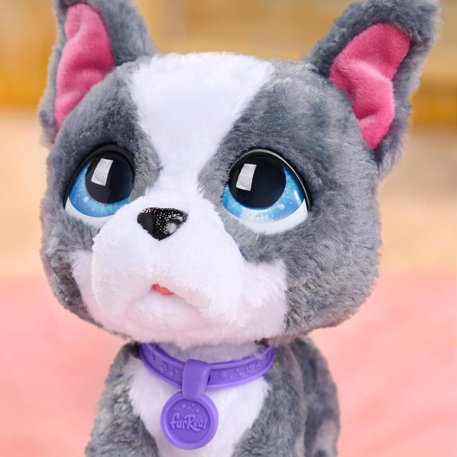 image:imageFurReal WalkALots French Bulldog 8 Inch Tall Interactive Toy Dog for Boys and Girls Ages 4 and Up by Just Play