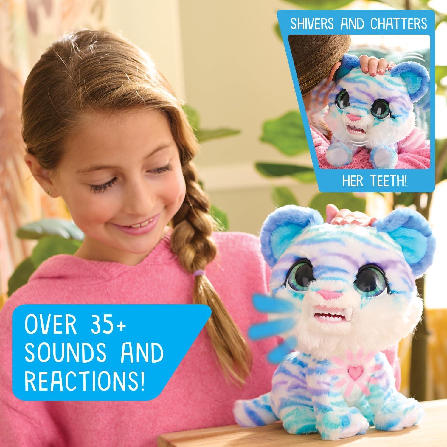image:imageJust Play furReal Lil Wilds North The Sabertooth Kitty Interactive Pet Kids Toys for Ages 4 Up