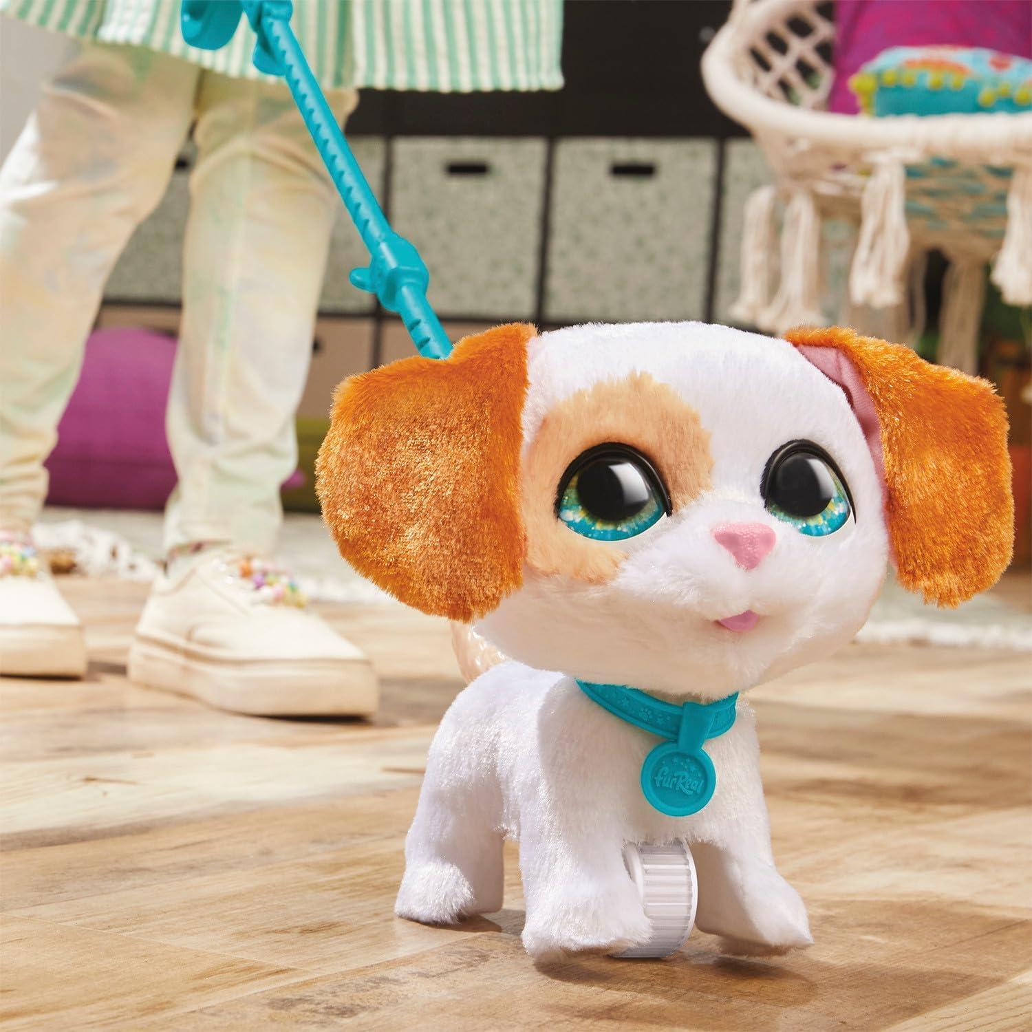 image:imageJust Play furReal WalkALots Big Wags Interactive Toy Walking 8inch Plush Puppy with Sounds Kids Toys for Ages 4 Up