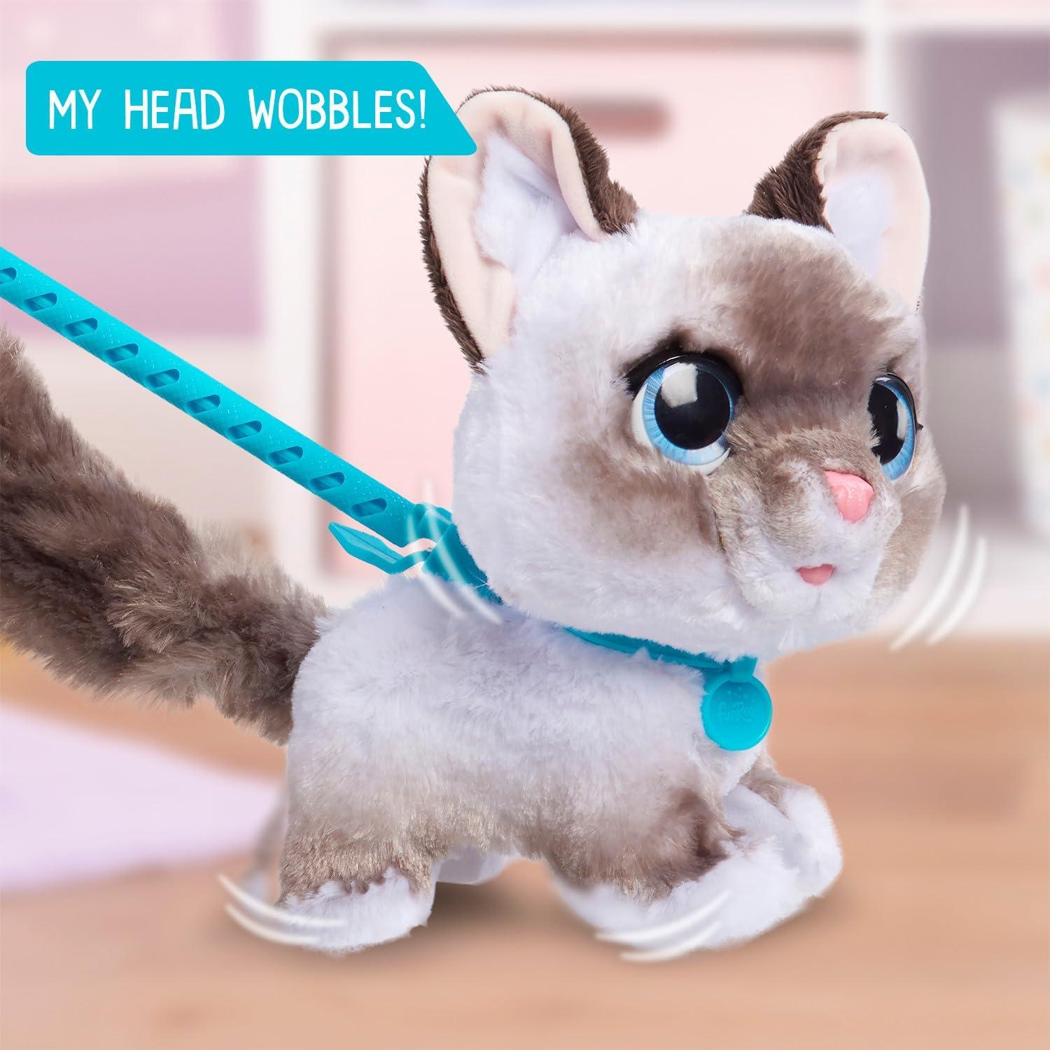 image:imagefurReal Wagalots Kitty Small Interactive Plush Faux Fur Kids Toys for Ages 4 Up by Just Play