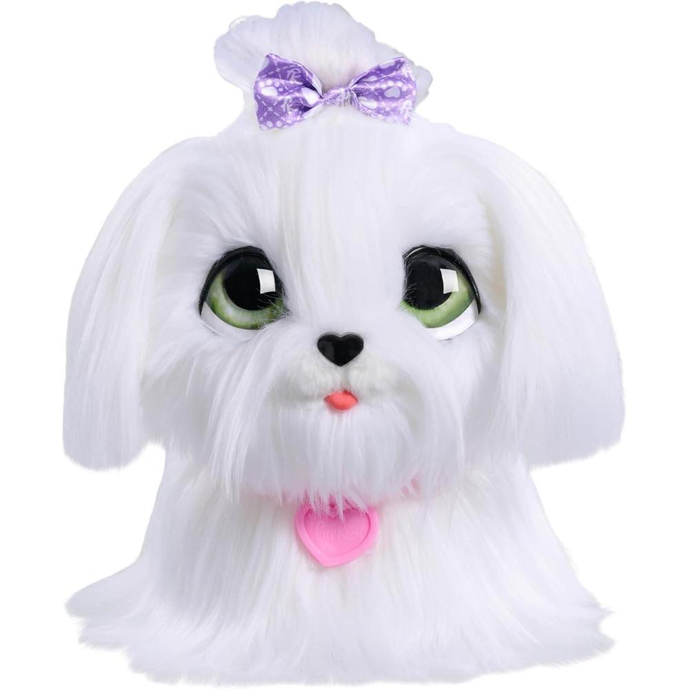 image:imageFurReal GoGo Walkin Pup Maltese Interactive Toy 9inch Realistic Plush Dog Kids Toys for Ages 4 Up by Just Play