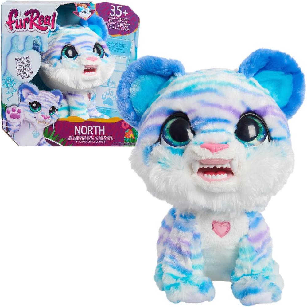 image:imageJust Play furReal Lil Wilds North The Sabertooth Kitty Interactive Pet Kids Toys for Ages 4 Up