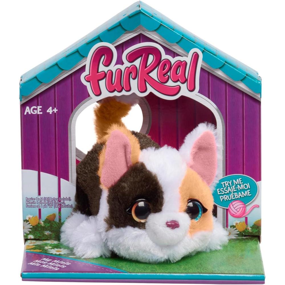 image:imagefurReal My Minis Kitty Interactive Toy Small Plush Kitty with Motion Stuffed Animals Kids Toys for Ages 4 Up by Just Play