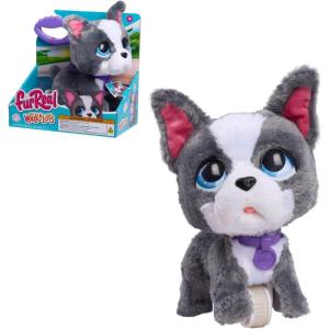 FurReal Walk-A-Lots French Bulldog, 8 Inch Tall Interactive Toy Dog, for Boys and Girls, Ages 4 and Up by Just Play