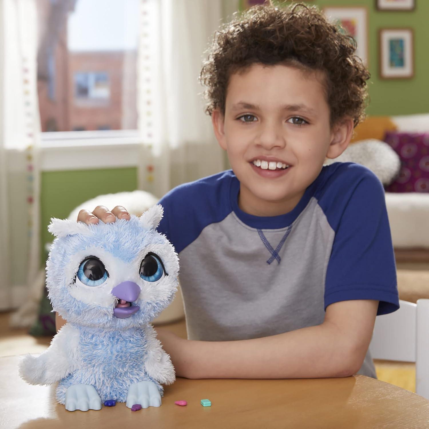 image:imageFurReal Lil Wilds Owlen The Owl Toy Electronic Pets with 35 Sounds and Reactions Interactive Toys for 4 Year Old Girls and Boys and Up