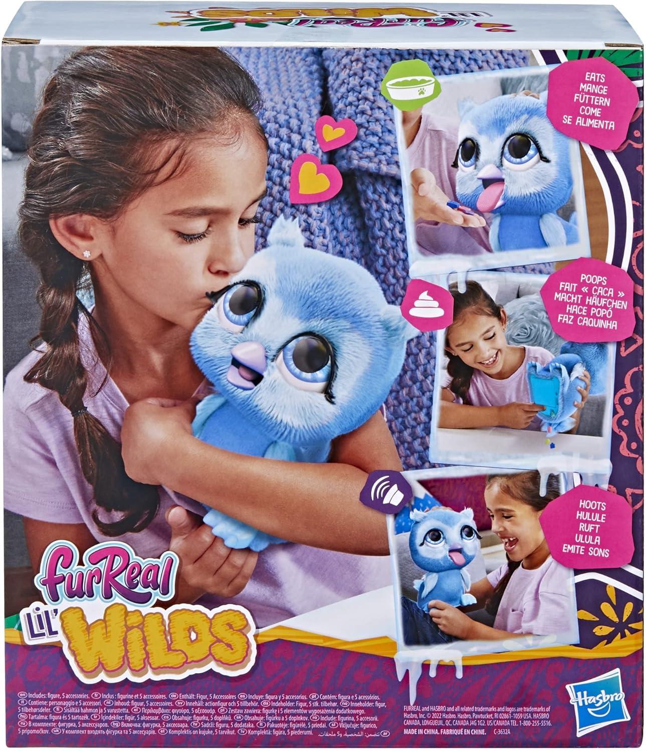 image:imageFurReal Lil Wilds Owlen The Owl Toy Electronic Pets with 35 Sounds and Reactions Interactive Toys for 4 Year Old Girls and Boys and Up