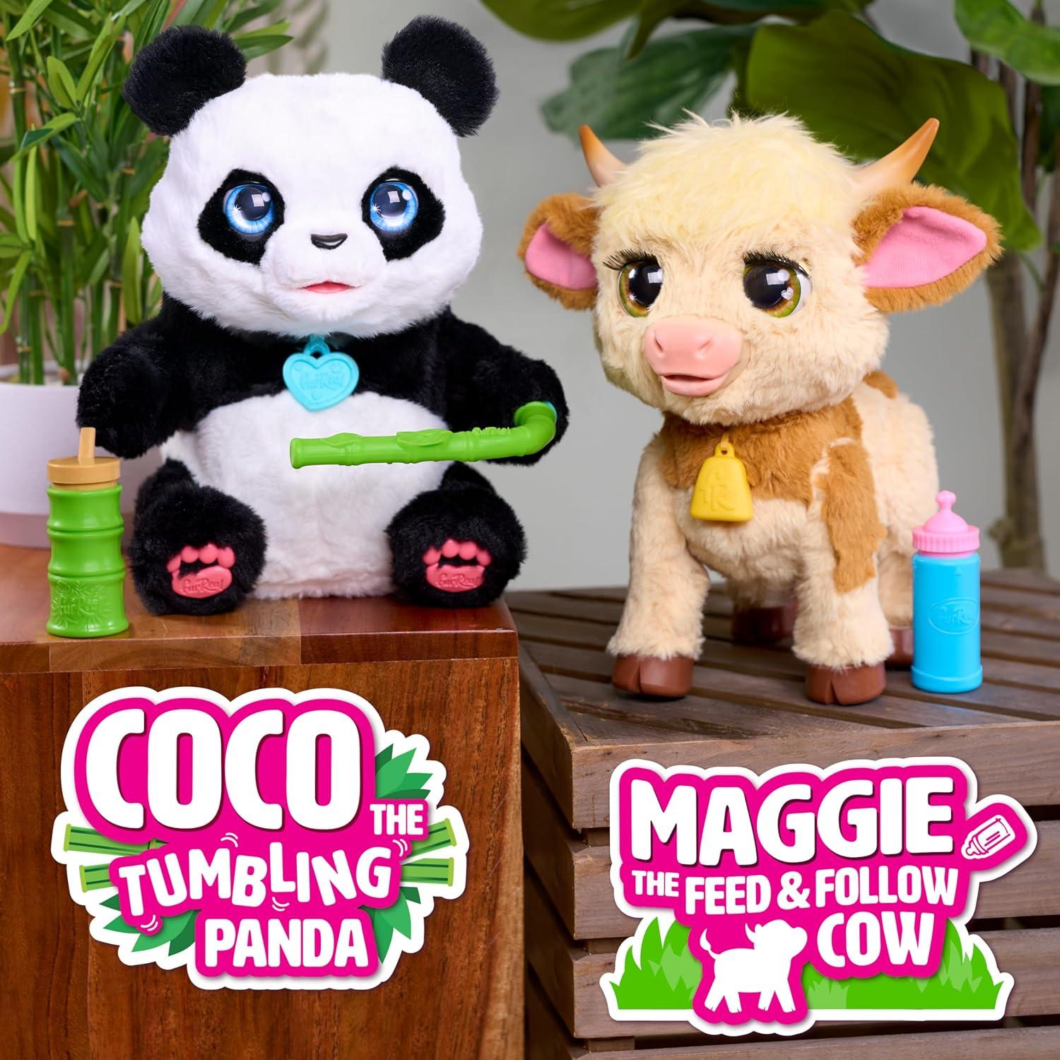 image:imageFurReal Coco The Tumbling Panda 105 Inch Interactive Panda Toy for Boys and Girls Ages 4 and Up