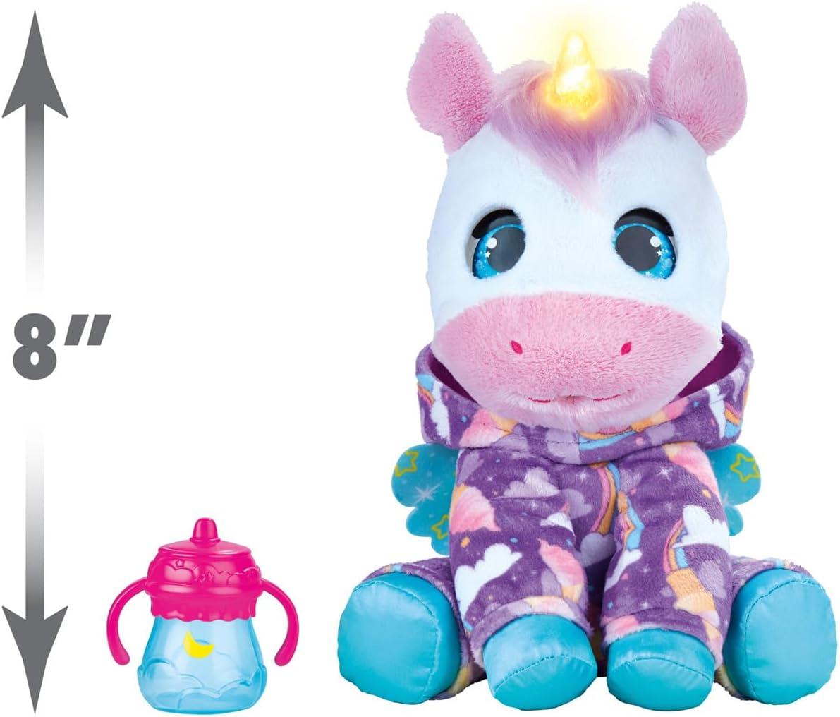 image:imagefurReal Sweet Jammiecorn Unicorn Interactive 8inch Plush Stuffed Animal with Lights and Over 30 Sounds and Reactions Kids Toys for Ages 4 Up by Just Play
